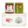 Add me Seed Less Dry Amla Murabba Without Syrup Immunity boosters & Rajasthani Mix Achar, Homemade Mixed Pickle 200 gm Each Combo Gift Pack Glass Jar view 1