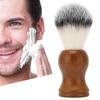 Boar Beard Brush, Beard Brush with Wooden Handle for Removing Beard Stubble, Suitable for Use in Beauty Salon, at Home and While Traveling view 2