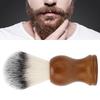 Boar Beard Brush, Beard Brush with Wooden Handle for Removing Beard Stubble, Suitable for Use in Beauty Salon, at Home and While Traveling view 3
