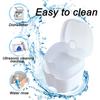 Denture Soaking Box Orthodontic Retainer Bath Case with Strainer Basket, False Teeth Container Dental Denture Bath Box Case Cup for Travel Cleaning - White view 4