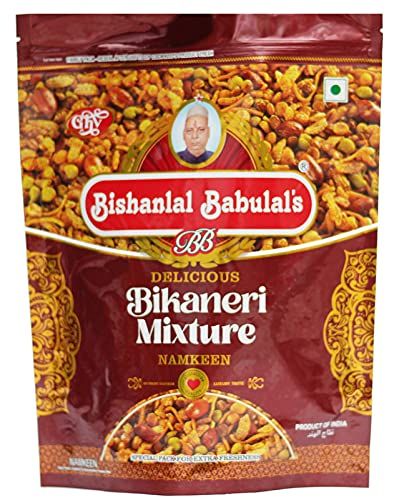 BISHANLAL BABULAL'S Bikaneri Mixture asli Bikaneri Swad 500 gm (Pack of 2)