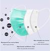 7Shield Face Mask | Disposable Safety Masks for Women & Men | ISO CE GMP SITRA Certified Soft Fabric Spandex Earloop strings, Comfortable & Blue Face Mask Box Pack of 400 Pcs Color - Green view 3