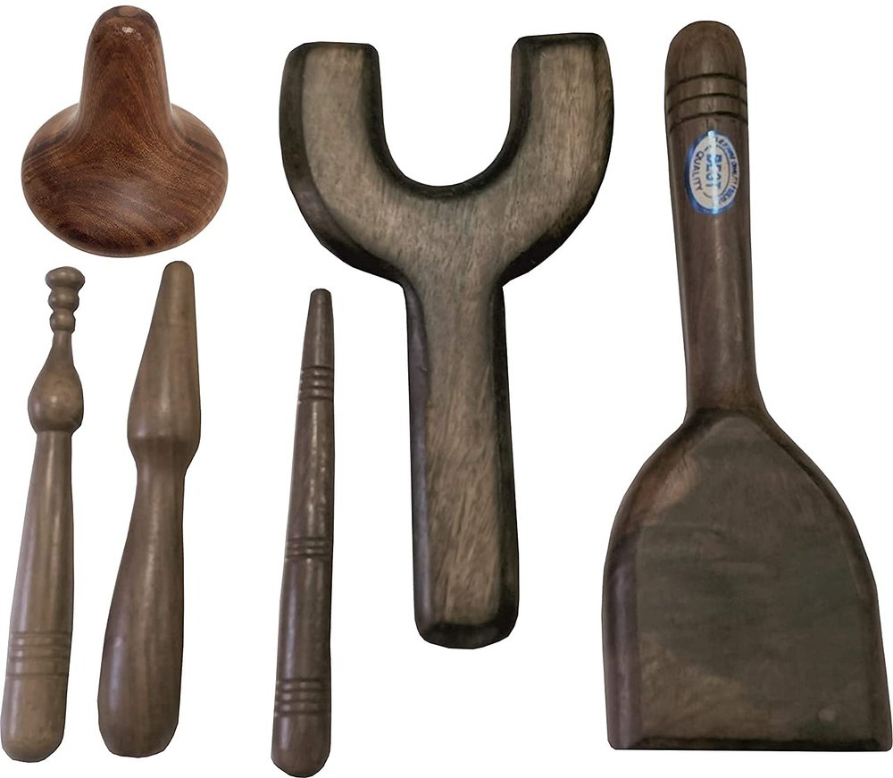 ACP Massage Tool,wooden Tools Therapy Set (Handmade Hammer Massage Tools)