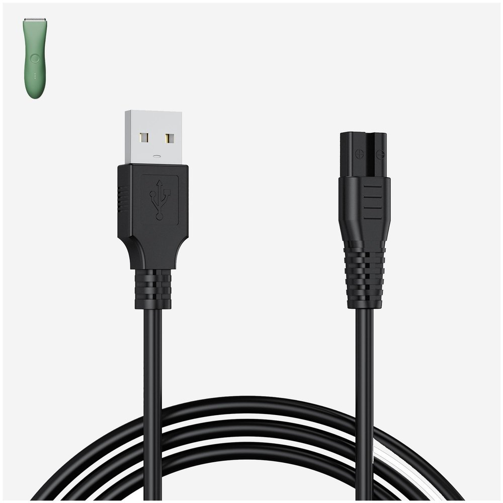 MEROM Charger Compatible with Meridian Grooming Electric Shaver Trimmer Replacement Charging Cable for Meridian Power Cord Adapter