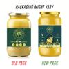 A2 Desi Bilona Cow Ghee - Pure Fresh Premium Tuppa from A2 Desi Cows | Organic Ghrut Natural Curd Churned Nei | Non-GMO | Forest Herbs Fed & Grass-Fed | Enhance Immunity Stamina and Heart Health view 4