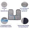 EcommerceHub Neck Shoulder Hot & Cold Ice Pack, Large Hot & Cold Compress Shoulder Therapy Wrap -Reusable Gel Hot Cold Pack Wrap for Upper Back Pain Relief, Swelling, Injuries, Cooler, Bruises-Flexible Pad view 2