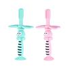ARTIBETTER Baby Toothbrush Soft Bristle Training Toothbrush Silicone Toothbrush with Suction Base for Kids Toddler Baby Infant view 2