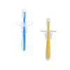 ARTIBETTER 2Pcs Baby Toothbrush Soft Bristle Training Toothbrush Silicone Toothbrush with Suction Base for Kids Toddler Baby Infant view 1