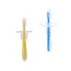 ARTIBETTER 2Pcs Baby Toothbrush Soft Bristle Training Toothbrush Silicone Toothbrush with Suction Base for Kids Toddler Baby Infant view 4