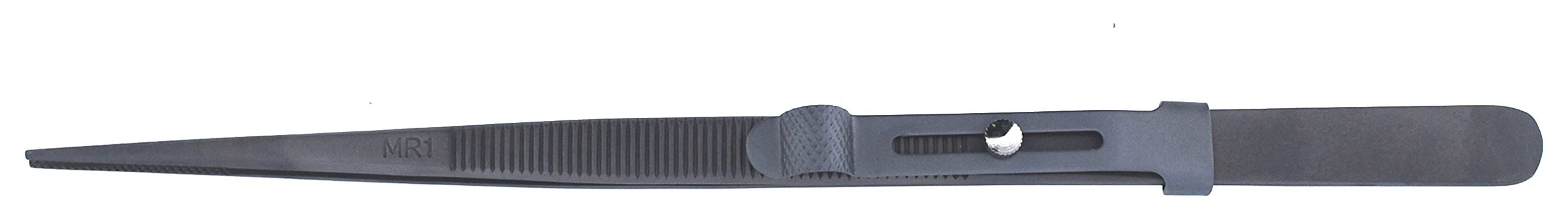 Moon Machinery Mart Titanium Lining Tweezer For Diamonds (FREE Cover) (Titanium Lining Lock (MR1))