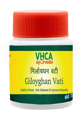 VHCA Giloy Tablets for Immunity | 1 X 60 Tablets | Pack of 1