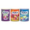 Fox's Crystal Clear Assorted Fruit Flavours 3 X 180g Berries,Fruit,Fruity Mints Tin Pack view 1