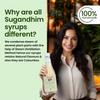 Sugandhim Mogra (Jasmine) Syrup Sharbat, 1x750ml, 100% Naturally Flavoured, Steam Distilled, Colourless, 100% Natural and Handmade Coolant, Energiser, Thirst Quencher, Childhood Favourite, Gift, view 2