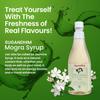 Sugandhim Mogra (Jasmine) Syrup Sharbat, 1x750ml, 100% Naturally Flavoured, Steam Distilled, Colourless, 100% Natural and Handmade Coolant, Energiser, Thirst Quencher, Childhood Favourite, Gift, view 4