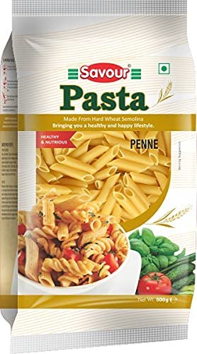 Pasta Penne 500 Grams - Pouch pack of 4
