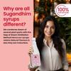 Sugandhim Gulaab 750ml, 100% Natural Flavored Gulab Sharbat, Ready to Drink Summer Quencher Colorless, Instant Cool Refreshing Mixer for Faluda, Mocktails, Juices, Cocktails, Milkshakes view 2