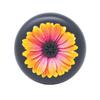 Invisalign Aligner and Retainer Case (Textured Orange Daisy) view 1