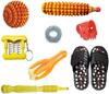ACi Acupressure Spring-Magnetic Slippers with Manual Massage Products Combo Kit (Free Size) view 1