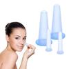 ACS 4pcs Silicone Vacuum Cupping Cups Massage Set with Bag Face Body Cups for Wrinkle Reducer,Collagen Stimulator,Pain Relief,Blue,Standard view 1