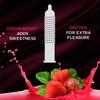 KamaSutra Strawberry Flavored Condoms for Men 10 Count, Pack of 2 view 4
