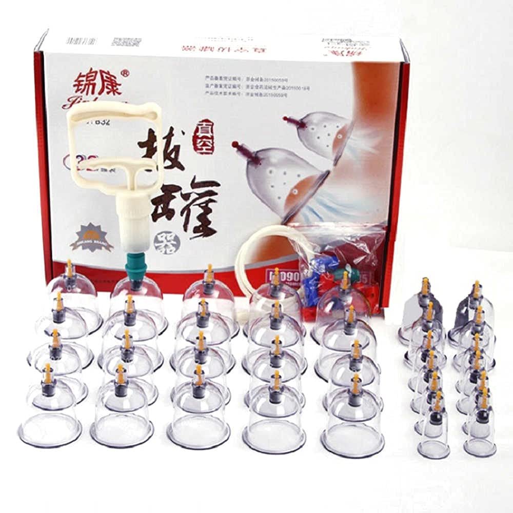 Mify Biomagnetic Chinese Vacuum Cupping Therapy Set 32 Cup Massager