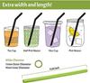 ANAB GI Reusable Silicone Straw for Drinking, Openable and Washable Design, Flexible Collapsible Straw, Easy to Clean, No Cleaning Brush Required Carry with Yellow Case openable, 2.08 Ounce view 3