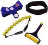 ACi Acupressure Hand Roller + Magic Wheel Massager + Cervivcal Belt Magnetic + Head Belt- Powerful Magnetic Assorted view 1