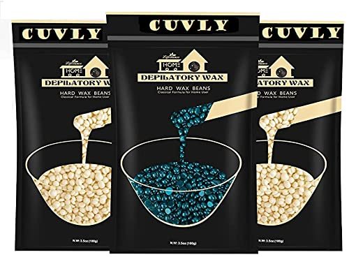 CUVLY Beads Wax Hair Removal Cream Wax Beans For Hand,Legs,Bikini,Body Hair Removal Wax For Men And Women (Waxing Kit) (100 gm)