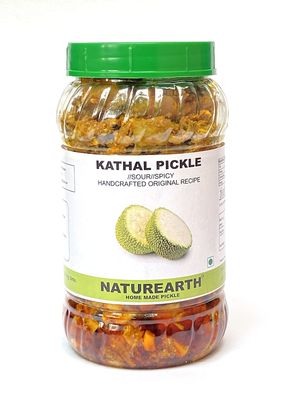 NATUREARTH Organic Homemade/Mother Made KATHAL PICKLE, KATHAL KA ACHAR(400 GM)