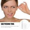 1 Set 7Pcs Ear Picks Ear Cleansing Tools Ear Curettes Earwax Spoons (Silver) Useful Acessories view 4