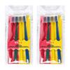 2 Set/ 8pcs Portable Soft Bristles Toothbrush Teeth Care Toothbrush for Adults Useful Stuff view 1