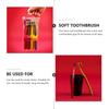 2 Set/ 8pcs Portable Soft Bristles Toothbrush Teeth Care Toothbrush for Adults Useful Stuff view 4
