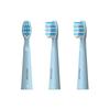 ORACURA Sonic Electric Toothbrush Heads for SB100 & SB200 (Blue, Pack of 3)  Soft DuPont Bristles, Flexible Design, Prevents Tooth Abrasion, Thorough Cleaning view 2