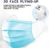 ibulet Surgical mask pack of 100 pieces Disposable Masks 3 ply layer with nose clip Use and Throw Masks Pack of 100 Pcs view 2