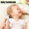 Baby Toothbrush, Baby Silicone Toothbrush Soft Bristles for Baby for Home(Blue) view 3