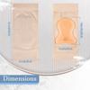 2 Pairs Achilles Protection Sleeve Achilles Tendon Heel Protector Achilles Heel Sleeve for Bursitis Tendonitis Tenderness Cushion and Protection of Haglunds Bump (Simple Style) view 2