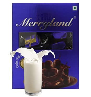 GODKA Merryland Chocolate Box - Center Filled With Milk Flavour Chocolate (60 Pcs In Box,910 Gm)