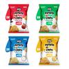 BRB Popped Potato Chips - 4 Flavours | Not Fried, Not Baked | 60% Less Oil, Lower Calorie, No Palm Oil, Healthy Snack | 12 x 27g Combo Pack (weight may vary) view 1