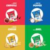 BRB Popped Potato Chips - 4 Flavours | Not Fried, Not Baked | 60% Less Oil, Lower Calorie, No Palm Oil, Healthy Snack | 12 x 27g Combo Pack (weight may vary) view 3