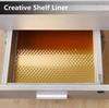 COSKIRA Self-Adhesive Kitchen Aluminum Foil Kitchen Backsplash Stickers Wallpaper, Waterproof Oil Proof Aluminum Foil Sticker Self-Adhesive Wallpaper Kitchen Stove Wall Stickers Gold -2M view 4