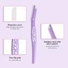 Kai Veitnam Can-Bubble Face Razor for Women/Face Trimmer For Women/Multi Color (Pack of 3) view 2