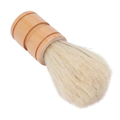 Shaving Barber Brush, Beard Shaving Brush Hold and Distribute Foam for Travel for Salon for Home for Life