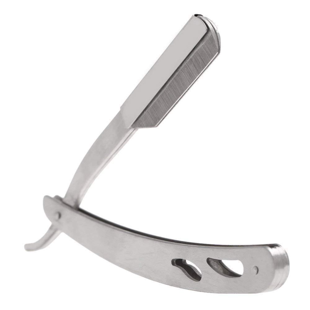 TWIREY Barber Stainless Steel Razor Folding Ustra for Beard Shaving without Blade For Salon Use & Home Use, for Men