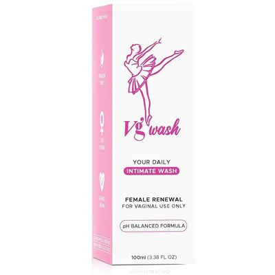 Exposed Vg Wash Intimate Wash For Female Prevents Dryness | Irritation and Odour | pH Balanced Intimate Hygiene Wash | Paraben Free | For All Skin Types - 100 ml