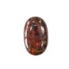 9Dzine Garnet Palm Stone, Garnet Soap, Meditation Natural Crystal Garnet Oval Shape Palmstone for Reiki Crystal Healing (Red) view 1