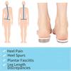 4 Layers Height Increase Insoles,Adjustable Orthopedic Heel Lift Inserts, White, Large-Women's 10-13|Men's 9-14 view 3