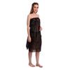 MSIU-Women Non-Woven 25 GSM Disposable Spa Massage WAXING, Body Massage Gown Color-Black Pack of 20 view 3