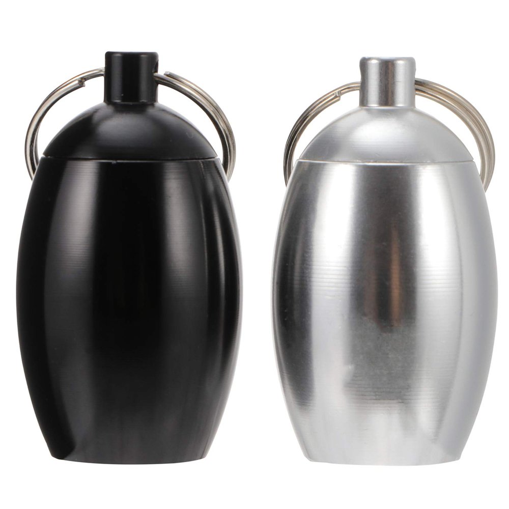 2pcs Pill Holder Organizer Pill Case Bottle Container with Keychain Pill Box Useful Acessories