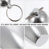2pcs Pill Holder Organizer Pill Case Bottle Container with Keychain Pill Box Useful Acessories view 2
