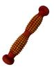 ACM Wooden Foot Roller, Red & Yellow view 1